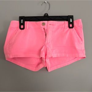 Hot Pink Hollister Shorts